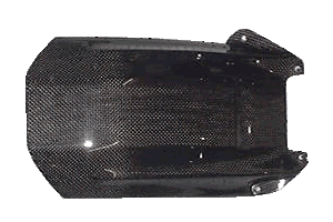 Aprilia RSV Mille Mk2 01-03 Carbon Fibre Rear Hugger