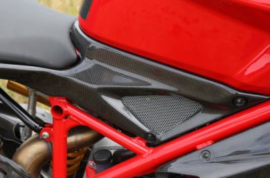 Ducati 1198/1098/848  Carbon Fibre Underseat Panels