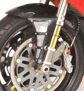 Ducati 748/916/996/998  Carbon Fibre Front Fender Vented