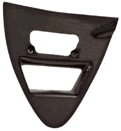 Ducati 748/916/996/998  Carbon Fibre Oil Radiator Cover