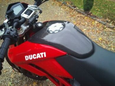 Ducati Hypermotard Carbon Fibre Tank Cover