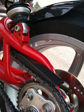 Ducati MH900E Carbon Fibre Chainguard