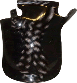 Ducati Monster S2R/S4R  Carbon Fibre Inner Swingarm Protector