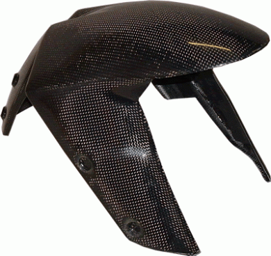 Kawasaki ZX10R 04/05 Carbon Fibre Front Fender Unvented