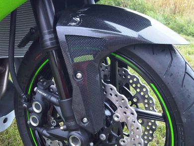 Kawasaki ZX10R 08-10  Carbon Fibre Front Fender Vented
