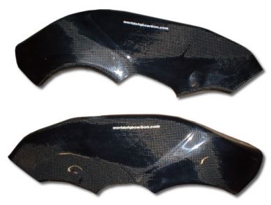 Kawasaki ZX10R 08-10  Carbon Fibre Frame Protectors