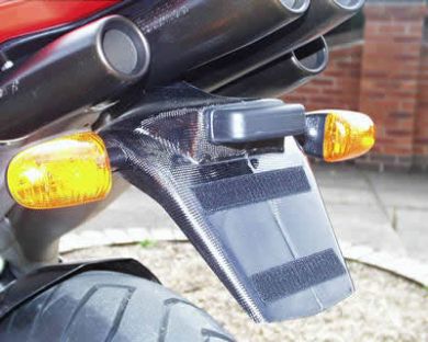 MV Agusta F4  Carbon Fibre Numberplate Holder