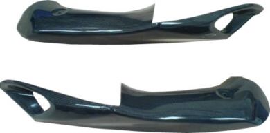 Suzuki GSXR1000 K5 / K6  Carbon Fibre Airtube Covers - to fit on top of standard airtubes