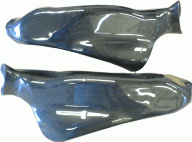 Suzuki GSXR1000 K5 / K6  Carbon Fibre Airtubes 