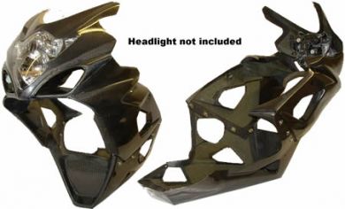Suzuki GSXR1000 K5 / K6  Carbon Fibre Fairing - 2 piece, separate bellypan with clearance for larger exhaust