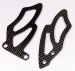 Triumph Daytona 675 Carbon Fibre Heel Guards
