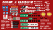 Ducati Foggy 2000 WSB Decal Kit
