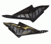 Aprilia RSV Mille 98-00 Carbon Fibre Undertank Guards - Vented