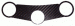 Honda SP1 / SP2 / RC51  Carbon Fibre Yoke Protector
