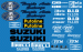 TAS Suzuki 2003 TT Decal Kit