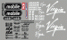Yamaha Virgin Mobile 2003 BSB Decal Kit