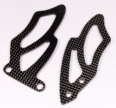 Triumph Daytona 675 Carbon Fibre Heel Guards