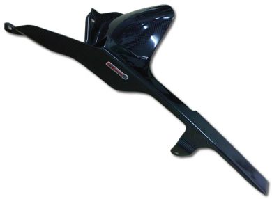 Yamaha YZF R1 2009/10 Carbon Fibre Hugger - with Chainguard