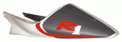 Yamaha YZF R1 98/99 GRP Single Seat Unit with Lid - White for painting