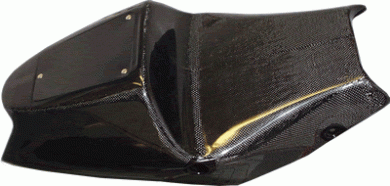 Yamaha YZF750  Carbon Fibre Single Seat Unit - as used by Cadburys Boost Yamaha